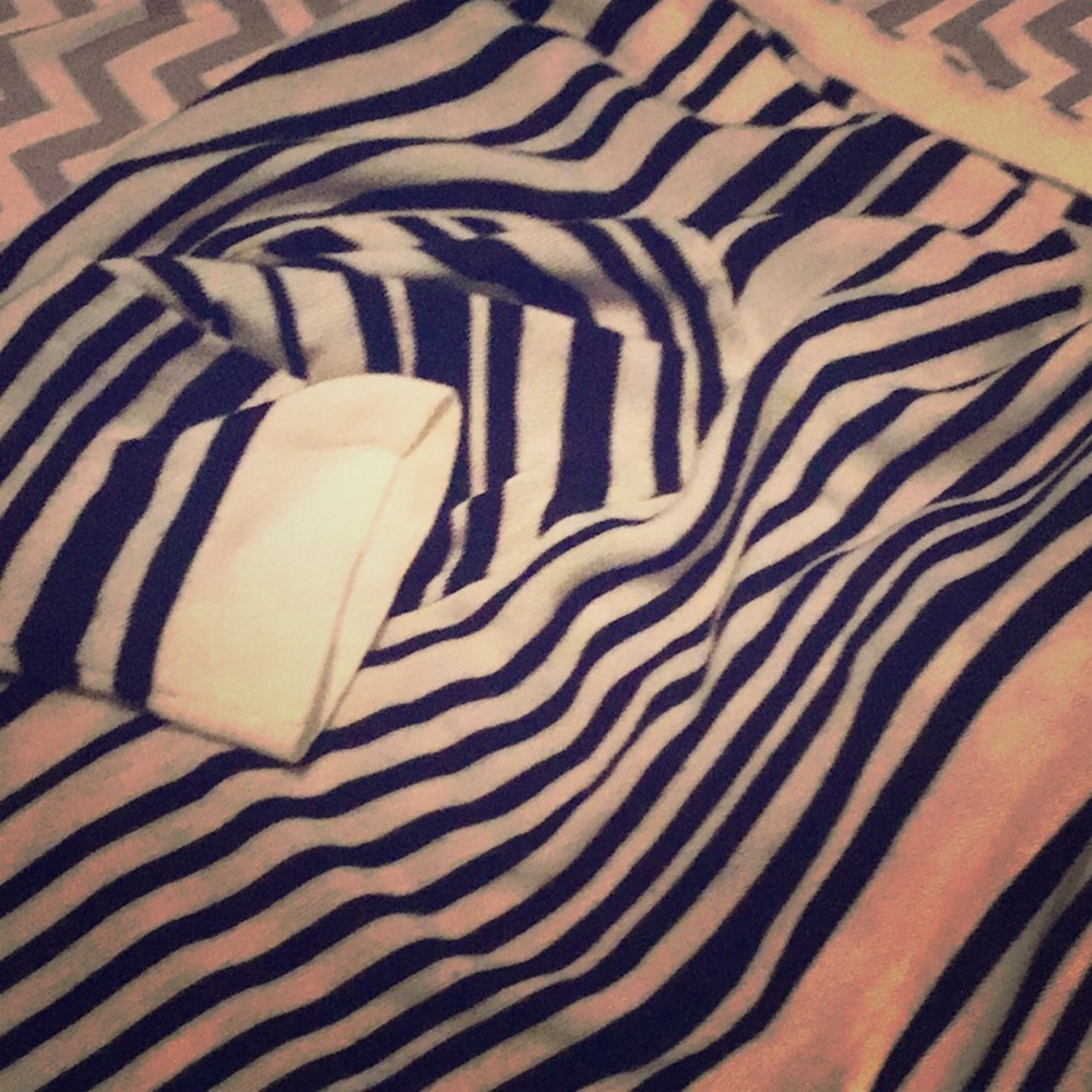 This is a striped sweater